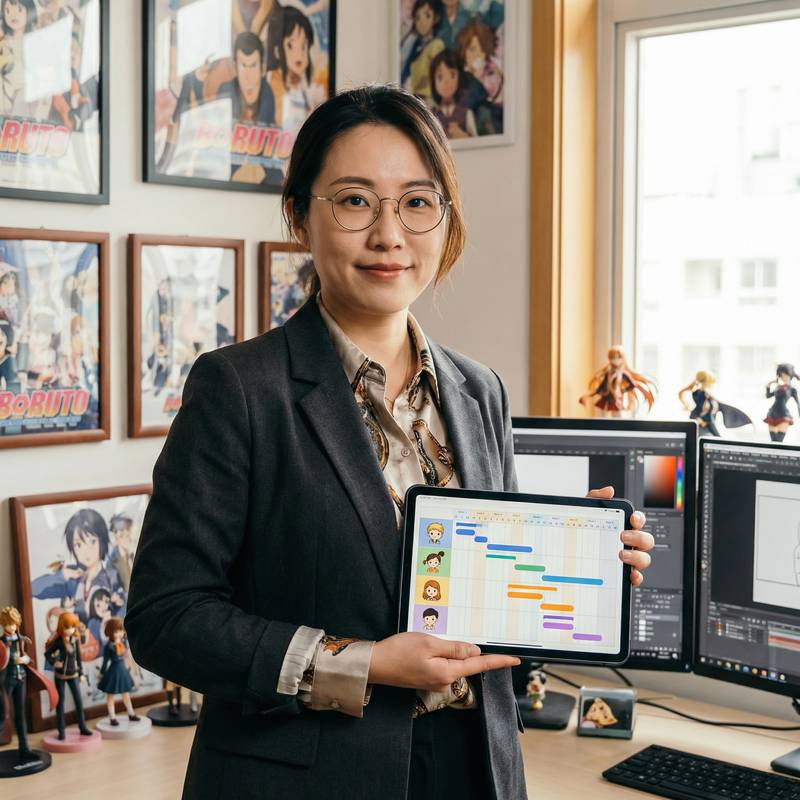 香蕉视频动漫制片人林雨薇